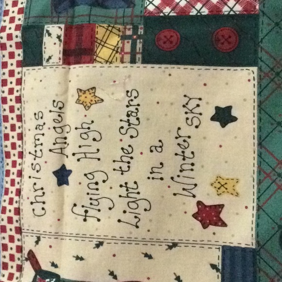 Vintage Starlight Angels Wall Quilt - Picture 6 of 6
